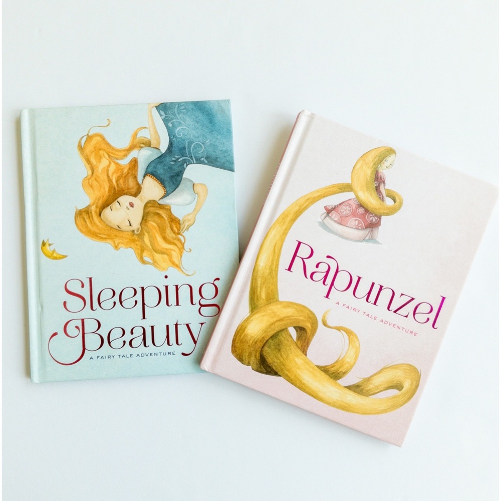 Sleeping Beauty & Rapunzel Hardcover Books